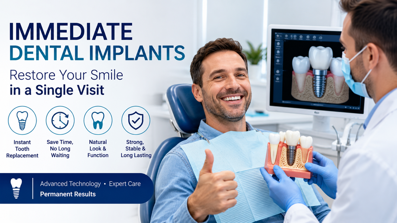 Immediate Implants in Navi Mumbai 