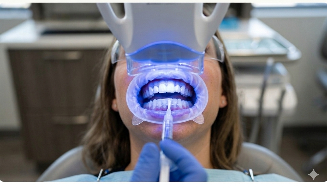 Teeth-Whitenining Home Vs Clinic